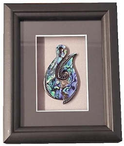 Wall Art: Hook Paua Framed Artwork