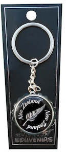 Keyrings 1: Silver Fern Bottle Opener Keyring