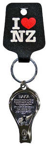 Keyrings 1: NZ Rugby Haka Nail Clip Keyring