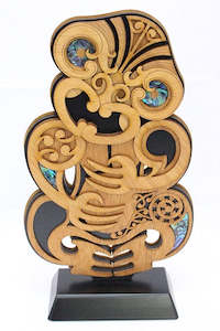 Woodcraft: Large Standing Tiki - 260mm high