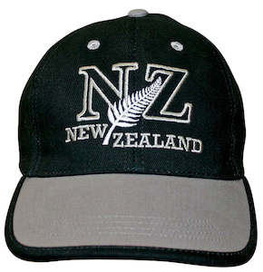 Adults NZ Black And Grey Cap