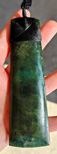 NZ Greenstone Large Toki Pendant - 120mm #94A