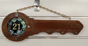 21st Key Wood Carving - #422