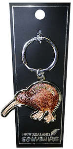 Keyrings 1: Kiwi Foil Metal Keyring