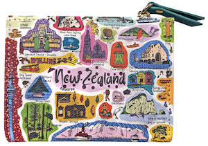 Bags Wallets: Small NZ Destinations Purse
