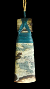 Jewellery: NZ Nephrite Jade Mix Toki - 108mm - By Dylan #DG100