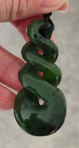 NZ Greenstone Quadruple Twist - 55mm