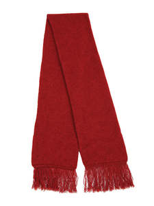 Lothlorian Possum & Merino Unisex Scarf, Red