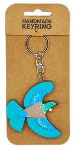 Keyrings 1: Tui Wooden Keyring