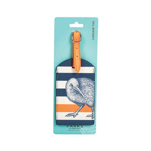 Gifts: Luggage Tag - Kiwi Stripe