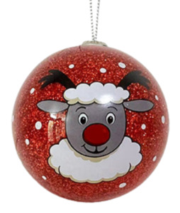 New Arrivals: Christmas Bauble - Reindeer Sheep