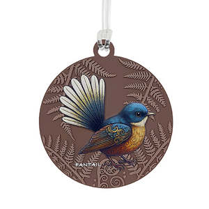 Bag Tag - NZ Nest Fantail