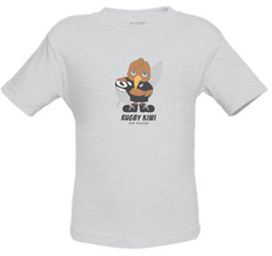 Rugby Kiwi Kids T-Shirt - Sizes 2-10yrs