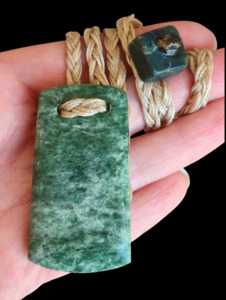 Greenstone Pounamu: NZ Pounamu Toki 55mm - By Phil Priest #101