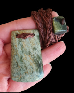 NZ Pounamu Toki 50mm - By Phil Priest #102