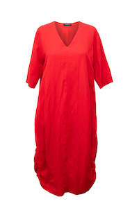 Dresses: Linen Holiday Dress