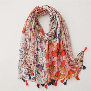 Scarves: Poppies