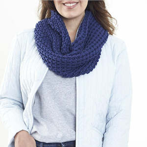 Dlux Scarves: Snood Blake Fisherman's Rib