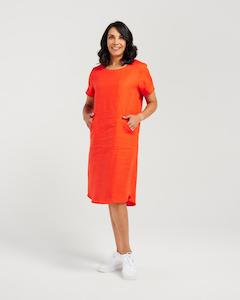 Blackstone Clothing: Panelled Linen Dress