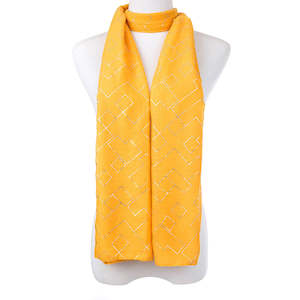 Scarves: Yellow  Scarf SC8736
