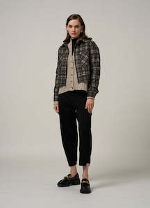 Plaidwork Jacket