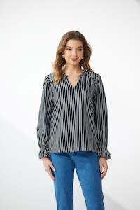 Atlanta Stripe Blouse
