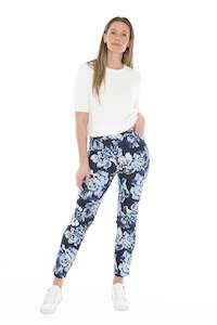 Pants: Blue Bloom Pant