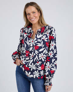 Blouses So You Boutique Rangiora Nz: Indie Floral Blouse