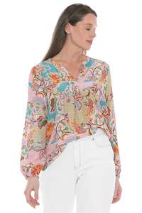 Blouses So You Boutique Rangiora Nz: Fresh Chintz Top