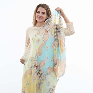 Dlux Scarves So You Boutique Rangiora Nz: Paisley Print Scarf