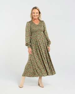 So You Boutique Rangiora Nz: Sienna Shirred Dress