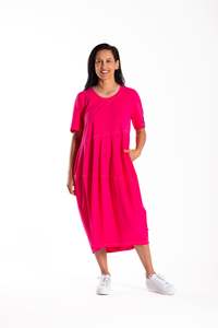 Jellicoe So You Boutique Rangiora Nz: Chelsie Dress Pink