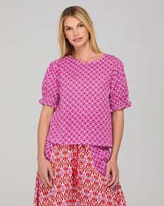 Blouses So You Boutique Rangiora Nz: Dasha Top