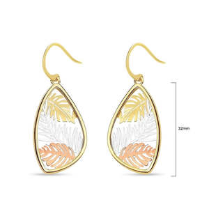 Earrings So You Boutique Rangiora Nz: Teardrop 3D Earring