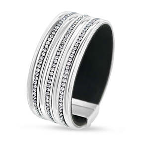 So You Jewellery So You Boutique Rangiora Nz: Silver Shiny Leather