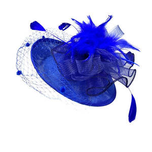 Fascinator Electric Blue
