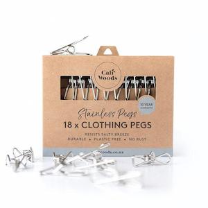 Eco Household: Metal Clothes Pegs
