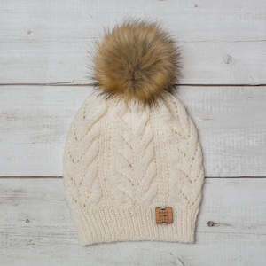 Kids Hats Beanies: Make Give Live Hat - Kids Mia Pearl 4-8 Year