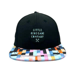 Kids Hats Beanies: Little Renegade Snapback Cap - Bermuda Was $35 Now