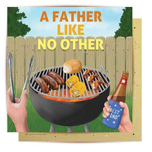 Dad BBQ Card