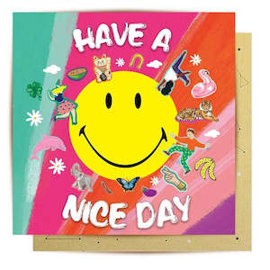 Spacecraft Gift Card: Smiley Card