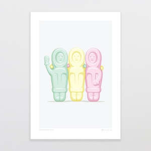 Glenn Jones: Glenn Jones Print - Exploration Team