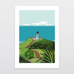 Glenn Jones: Glenn Jones Print - Cape Reinga