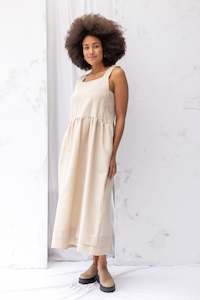 Recreate: ReCreate Ash Dress - Cream Stripe Was $280 Now