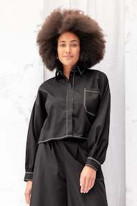 Recreate: ReCreate Boxy Shirt - Black
