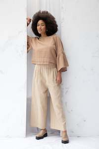 Recreate: ReCreate Harry Pant - Brown Gingham