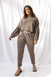 Recreate: ReCreate Ted Top - Taupe Was $129 Now