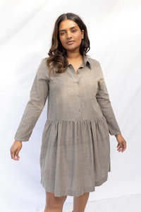 Recreate: ReCreate Evergreen Dress - Charcoal Was $250 Now
