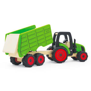 Christmas Gift Guide Fo Kids: Pin Toy Tractor & Hopper Trailer