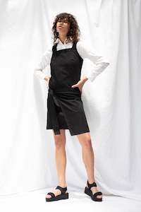 Recreate: ReCreate Direction Dress - Black Last Size Was $199  Now